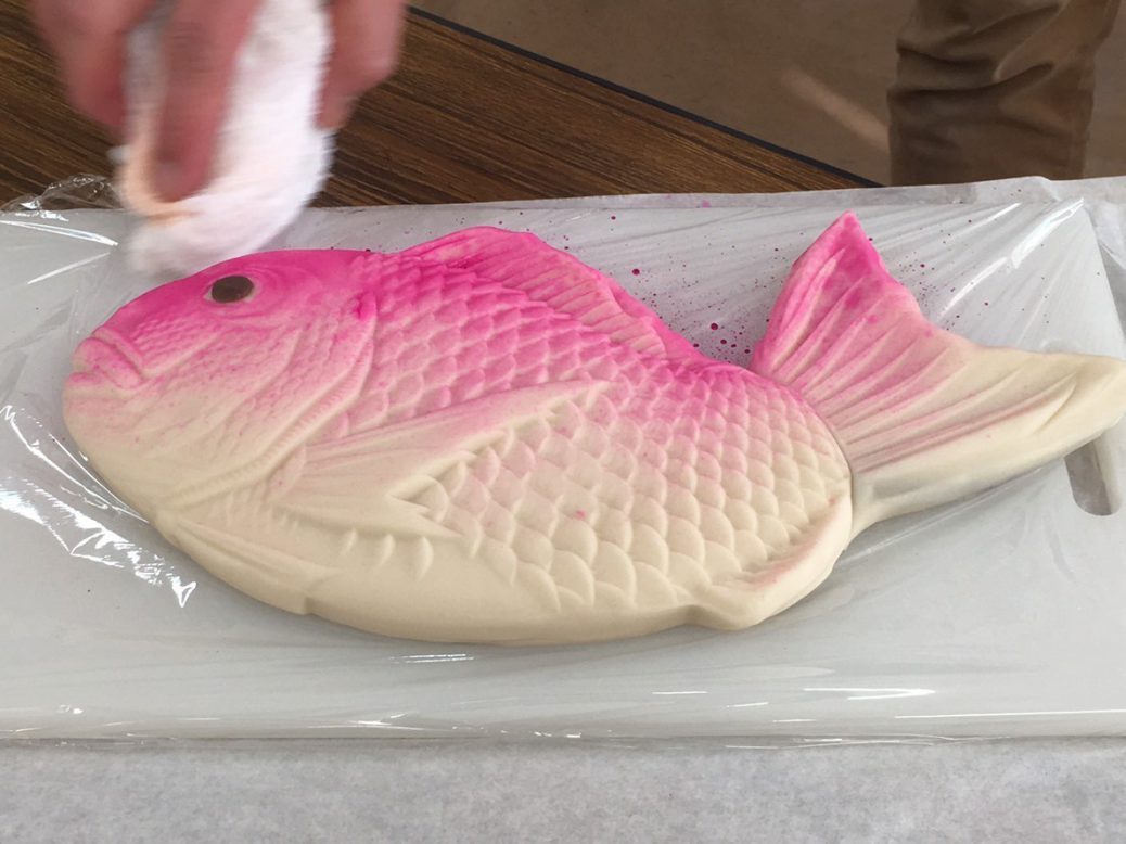 「祝い鯛」を製作しました 半田屋 「祝い鯛」を製作しました 半田屋